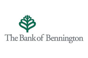 A bank of bennington logo is shown.